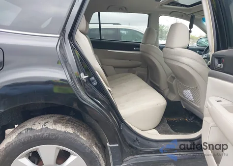 2012 Subaru Outback 2.5I Premium z USA, uszkodzony, nr VIN 4S4BRBGC7C3265488